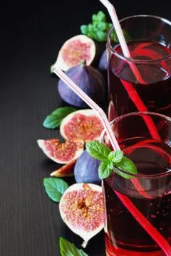 Fruit drink Stock Photos