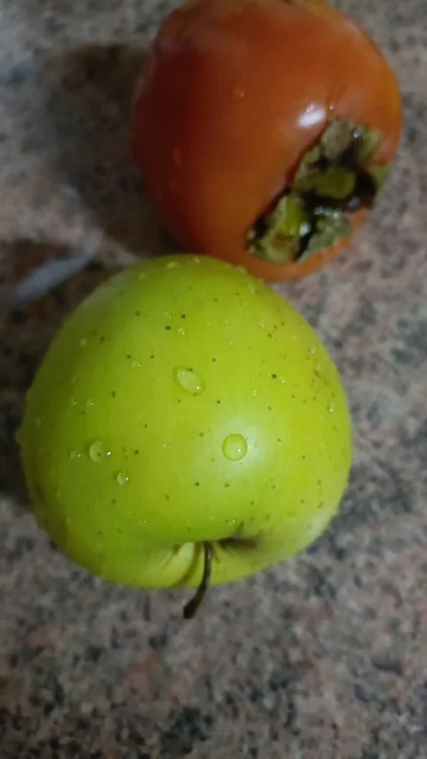 Fruit with drops of water Stock Footage 322169932