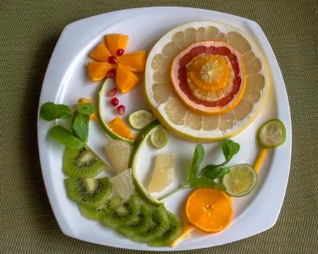 Fruit flower. Stock Photos