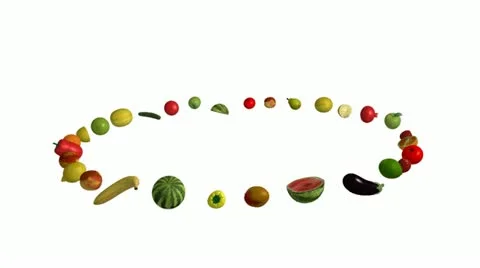 Fruit fly in orbit Stock Footage 12449562