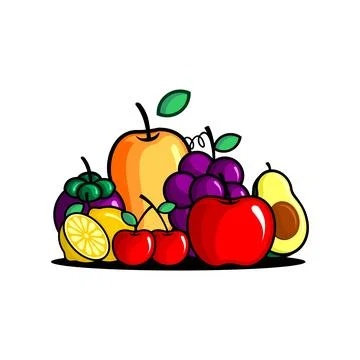 FRUIT FRESH Stock Illustration