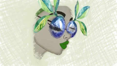 Fruit Glasses Transformation Stock Footage 331634002