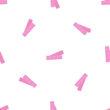 Fruit gum sticks pattern seamless vector Stock Illustration