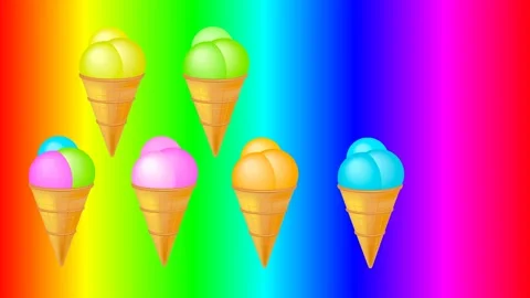 Fruit ice cream2 Stock Footage 156708348