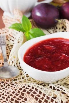 Fruit jam Stock Photos