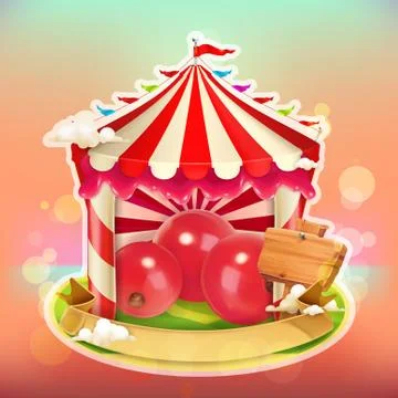 Fruit jam poster currant, sweets emblem, specialized agricultural fair, vecto Stock Illustration