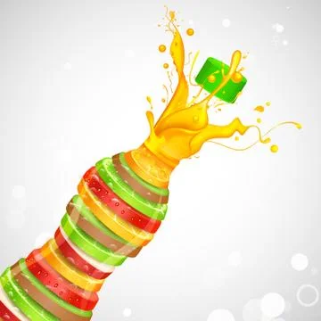 Fruit Juice Stock Illustration
