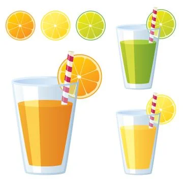 Fruit juice Stock Illustration