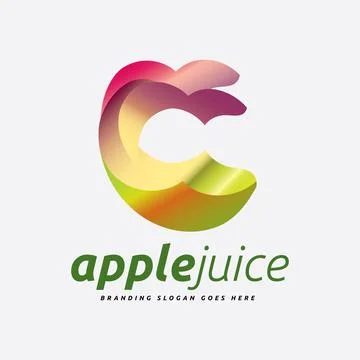 Fruit Juice Logo Stock Illustration