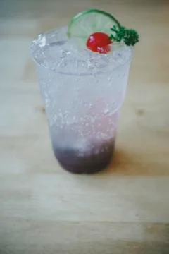 Fruit juice mixed 写真素材