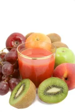 Fruit juice Stock Photos
