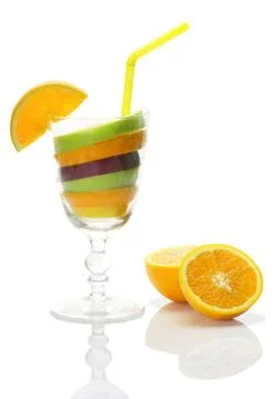 Fruit juice Stock Photos