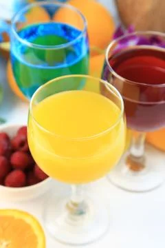 Fruit juice Stock Photos
