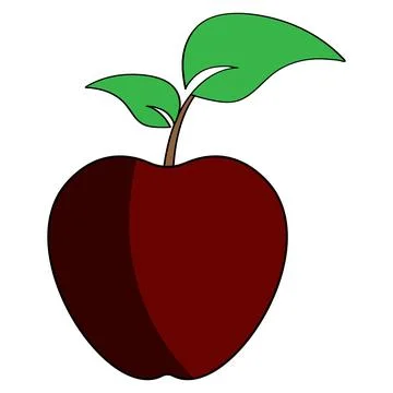 Fruit logo vector illustration Stock Illustration