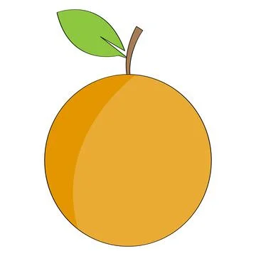 Fruit logo vector illustration Stock Illustration