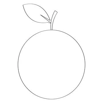 Fruit logo vector illustration Stock Illustration