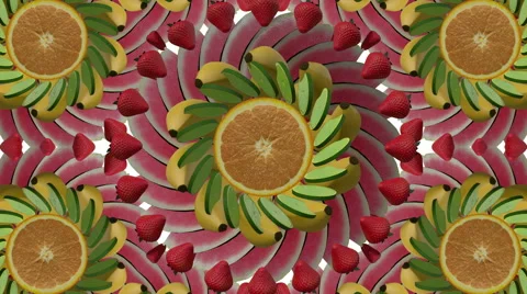 Fruit loop 4k 30fps Stock Footage 52161492