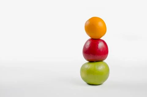 Fruit man. Stock Photos