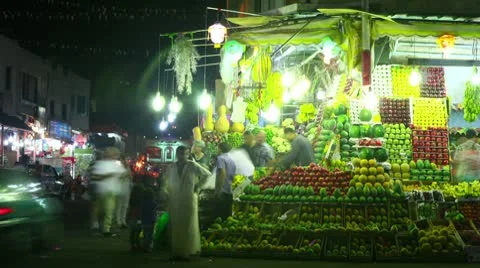 Fruit Market Stock Footage 8984678