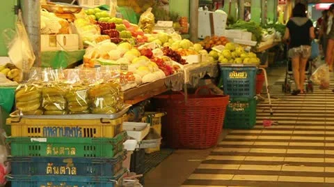 Fruit Market Stock-Footage 8985985