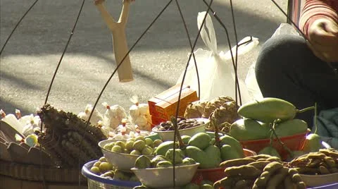 Fruit Market Video stock 12761644