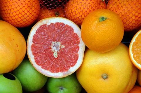 Fruit in the market Stock Photos
