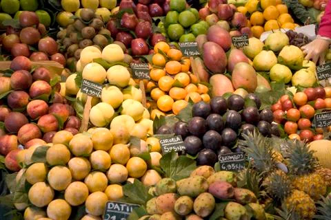 The fruit at the market Stock Photos