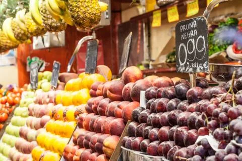 Fruit Market Foto stock