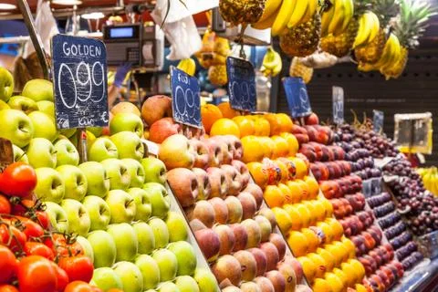Fruit Market Stock Photos