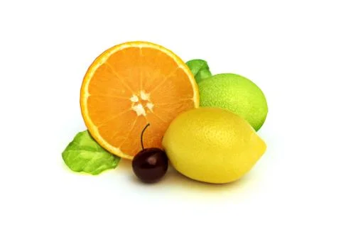 Fruit medly. Stock Illustration