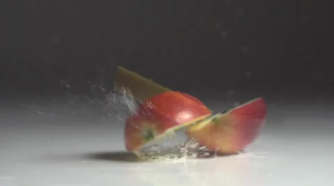 Fruit mix compilation in slow motion Stock Footage 24737899