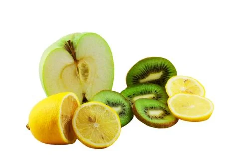 Fruit mix Stock Photos