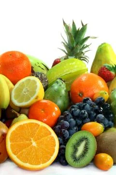 Fruit mix Stock Photos