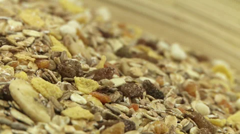 Fruit muesli 2 Vídeos de archivo 31159372