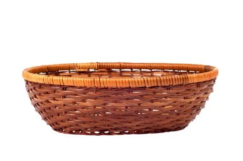Fruit or bread basket Stock Photos