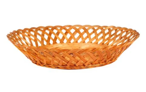 Fruit or bread basket Stock Photos