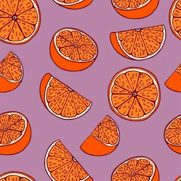 Fruit pattern Stock Illustration