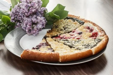 Fruit pie Stock Photos