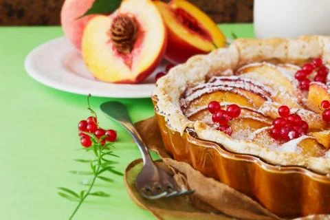 Fruit pie Stock Photos