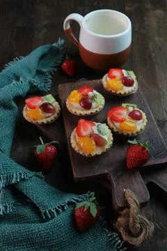 Fruit pie Stock Photos