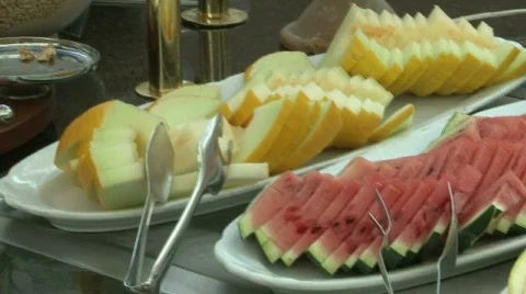 Fruit plates Stock Footage 773919