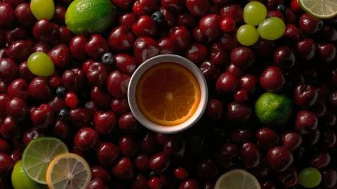 Fruit platter Stock Photos