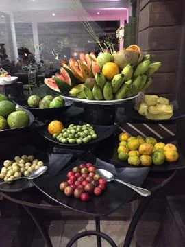 Fruit Platter Stock Photos