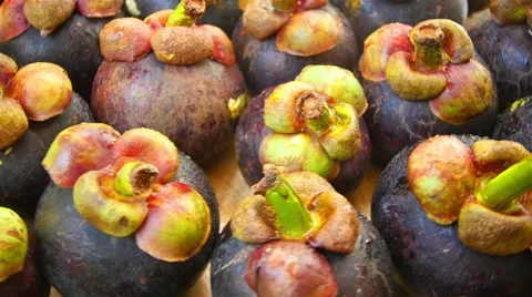 Fruit on a platter rotation Stock Footage 51419752