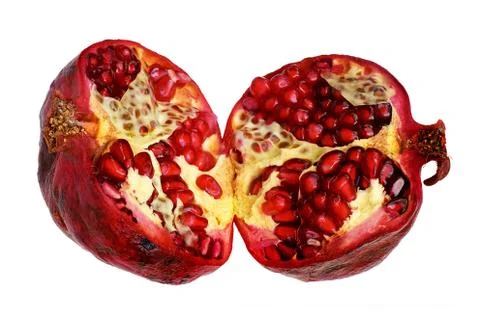 Fruit  of  pomegranate Stock Photos