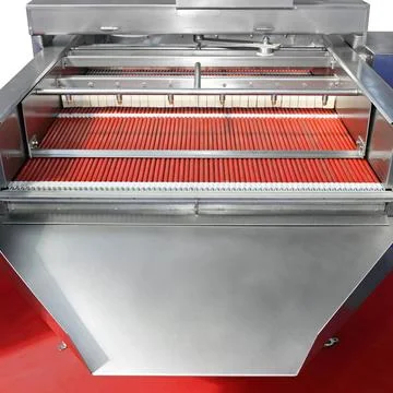 Fruit Processing Machine Mechanical Fruit Stalks Removing Produce Processi... Stockfoto's