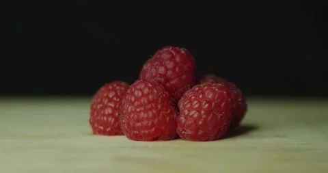 Fruit Raspberry Stock Footage 162422782