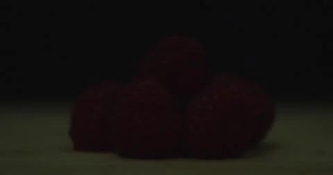 Fruit Raspberry Stock Footage 162422788