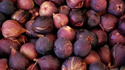 Fruit. Ripe fig fruit. Close-up. Stock Footage 166866961