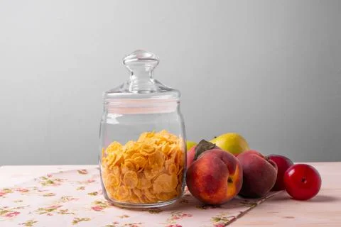 Fruit on rustic backgroud Foto stock